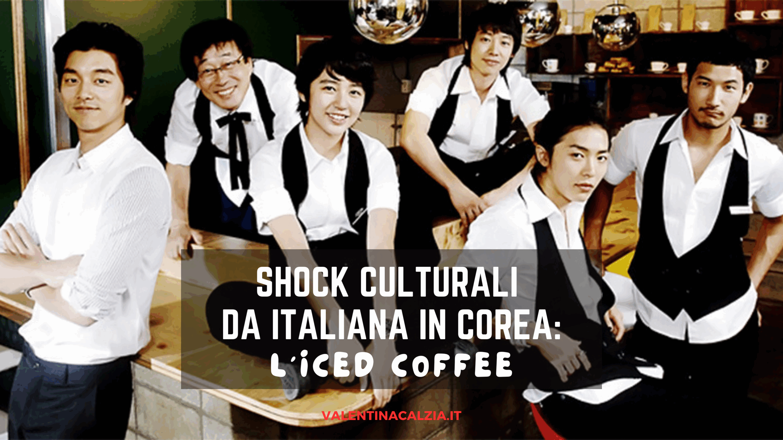 Shock culturali italiani corea iced coffee